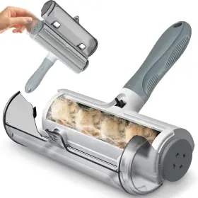 A11-US-GR BELIFE Pet Hair Remover Roller Lint Dog Cat Surf