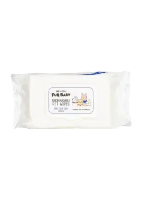 800417124506 BENCH Fur Baby Biodegradeable Pet Wipes Pulls