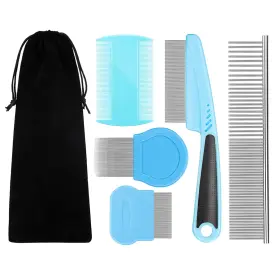 445012526552 BENSEAO Flea Comb Cat Lice Tear Stain Dog Pet