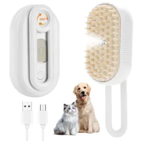 5V-W7SW-13I2 BESPACE Cat Steam Brush Shedding Rechargeable