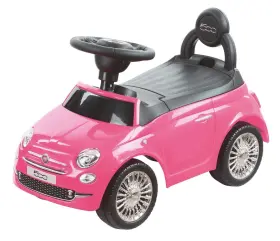 8.50017E BEST RIDE ON CARS Fiat Push Car Pink