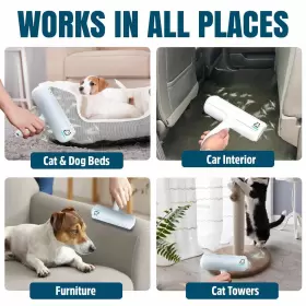 630456109400 BESTIARY Pet Hair Removal Lint Roller Remover #3