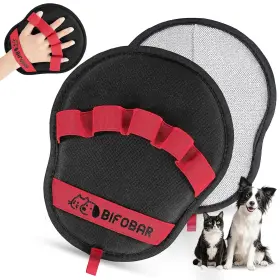 BF1-1 BIFOBAR Pet Hair Removal Glove Magic Brush Mitt Dogs