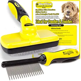 445018313361 BIGWIG PRODUCTS Slicker Dog Brush Goldendoodles