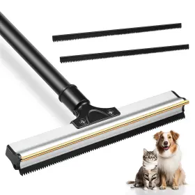 CMS-1 BISENKUD Pet Hair Carpet Rake Dual Material Cleaning