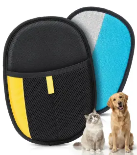 PET-HAIR-GLOVE-001 BISPOY Removal Dogs Cats Electrostatic