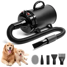 768556664106 BLANLODY Dog Hair High Velocity Blow Dryer Pet