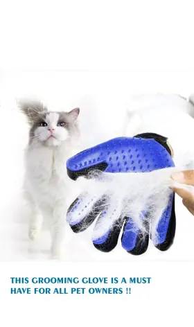 860009963412 BLESSED Pet Gloves Deshedding Brushes Dogs Cats #3