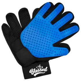 860009963412 BLESSED Pet Gloves Deshedding Brushes Dogs Cats