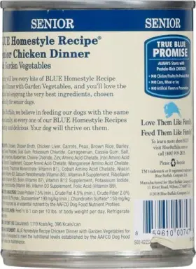 859610007479 BLUE BUFFALO Senior Homestyle Recipe Chicken #3
