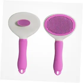 743785907071 BLUE SAMPAN Cat Hair Brush Dog Shedding Silicone