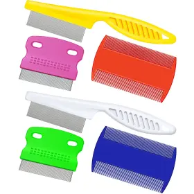445020218258 BOAO Pet Lice Dog Flea Comb Cat Tear Stain