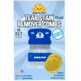 855869007376 BODHI DOG Tear Stain Remover Combs Clean Crust
