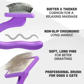 445037023043 BONTECK Dog Slicker Brush Goldendoodles Kit #2