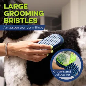 BP-300A BONZA Dog Cat Massage Brush Bath Screen #3