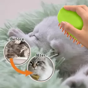 605500310002 BOQITS Steamy Cat Brush Cleaning Steam #3