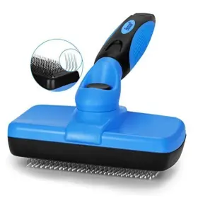 JBD-001-BLUE BOSOSE Slicker Brush Cleaning Hair Dogs Cats