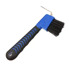 791309343003 BOTH WINNERS Horse Hoof Brush Touch Handle Royal