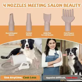 USA-245 DOG Seecloud Hair Dryer Smart Control Adjustment High #3