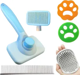 YC-001 PET Xapigo Cleaning Slicker Brush Dogs Cats Skin
