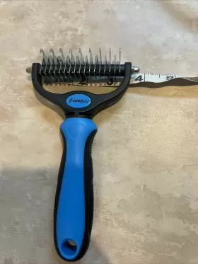 313113515553 PET Undercoat Rake Dog Cat Brush Haired Tool #3