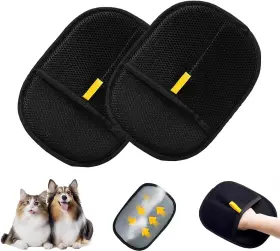 711181882452 BRANDED01 Pet Hair Removal Glove Cats Dogs