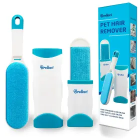 860009710856 BRELLAVI Pet Hair Remover Dogs Cats Fur Removal