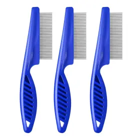 313046699610 BRILLIRARE Pack Dog Comb Pet Flea Lice Cat Steel