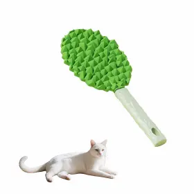 Btolin 768274326355 Pet Durian Massage Comb Dual-sided Cat Dog 22 Centimeters/8.66 Inch Green