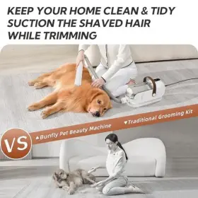 768539319993 BUNFLY Dog Hair Vacuum Pet Kit #3