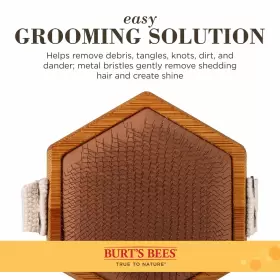 FFP9720 BURTS BEES Pets Palm Slicker Dog Brush #2