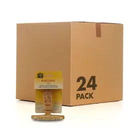 FF12804PCS24 BURTS BEES FOR PETS Dog Hair Brush Double Pin