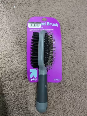 BV-PE-BR-2-IN-1-R BV Dog Brush Cat Pet Comb Bristle Pin