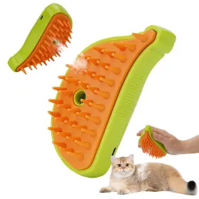 641837257320 C-PASSION Cat Steam Brush Shedding Steamy