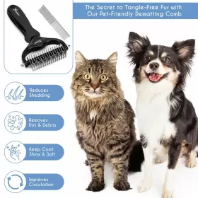 060785430343 CANDURE Pet Dog Brush Shedding Effective Hair #3