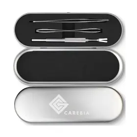 860010346808 CAREBIA Steel Dog Tick Remover Tool Set Pet Cats #2