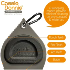 PH2201T CASSIEDONNIE Mini Pet Hair Detailer Remover Carpet #2