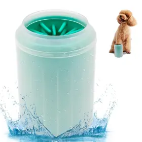 658359809654 CCACHE Dog Paw Cleaner Solicone Washer Cup Pet