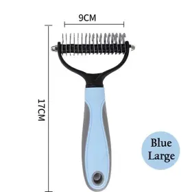 PUP-00001 CDDMPET Pet Deshedding Brush Dog Hair Remover Fur