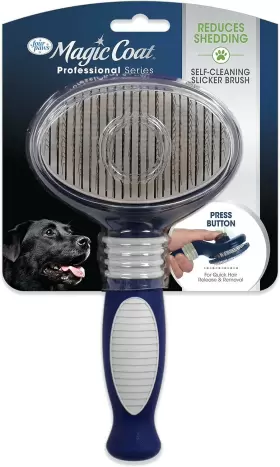 100528441 CENTRAL GARDEN PET Brush Dogs Cats Cleaning Reduces