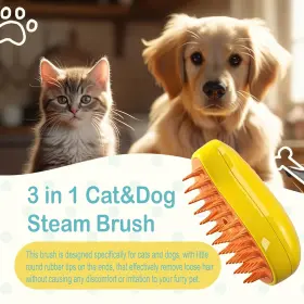 CEYDER-CATBURSH-012 CEYDER Steamy Cat Brush Pet Spray Comb #2