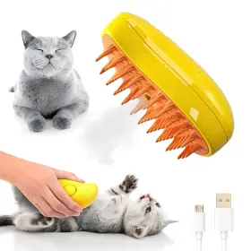 CEYDER-CATBURSH-012 CEYDER Steamy Cat Brush Pet Spray Comb