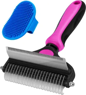 445032484412 CGBE Dog Brush Cat Pet Undercoat Rake Tool