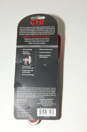 742797774961 CHI Pivoting Slicker Dog Brush #2