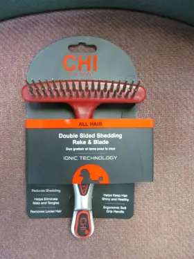742797775043 CHI Dogs Double Shedding Rake Blade Ionic