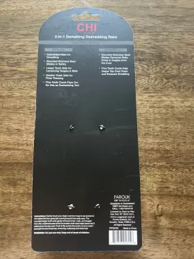 742797053158 CHI FOR DOGS Dog Dematting Deshedding Rake Hair #2