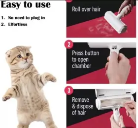 313033867848 CHOM Roller Pet Hair Remover #3
