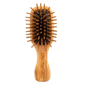 638632221151 CHRISTENSEN Chris Dog Brush Tot Wood Pin Groom