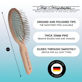 819774010708 CHRISTENSEN Chris Pin Dog Brush Groom Stainle #2
