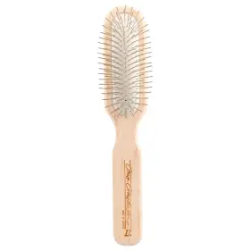 A127 CHRISTENSEN Chris Oblong Pin Dog Brush Groom Sta